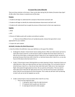 K - 3 Come Follow Me