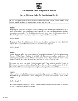 a pdf guide on how to obtain an Order for