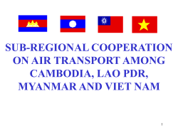 sub-regional cooperation on air transport among cambodia