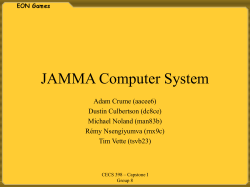 JAMMA Computer System
