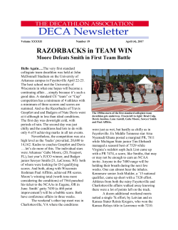 RAZORBACKS in TEAM WIN