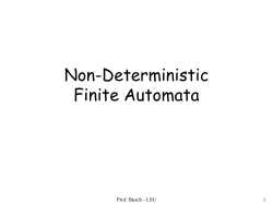 Languages and Finite Automata