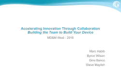 Accelerating Innovation Through Collaboration Building the Team to