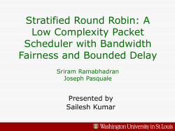 Stratified Round Robin