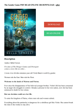 The Gender Game PDF - qjlpj EPUB