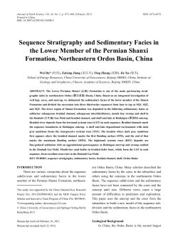 Sequence Stratigraphy and Sedimentary Facies in the Lower