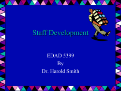 The SBDM is required to sign off on staff development