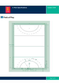 Field of Play - England Hockey