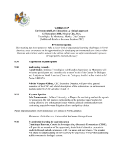 agenda - IUCN Academy of Environmental Law