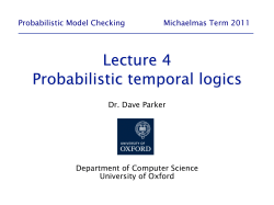 04-prob logics - PRISM Model Checker