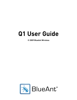 Q1 User Guide