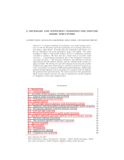 A necessary and sufficient condition for induced