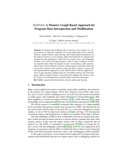 SIGPATH: A Memory Graph Based Approach for Program Data