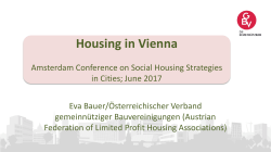 Housing in Vienna