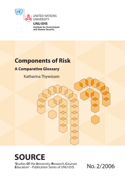 UNU-EHS - UNU Collections - United Nations University