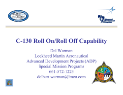 Del Warman - C-130 Roll-On/Roll