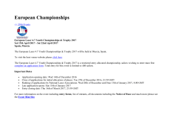 European Championships