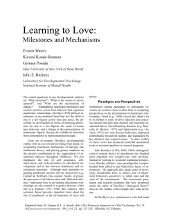 Learning to Love