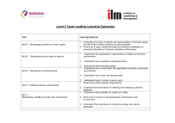 Example B (Broadening Qualifications)