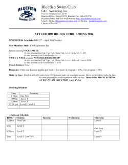 Bluefish Swim Club