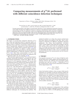 Comparing measurements of g „2…„0