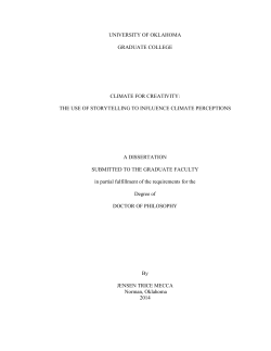 Doctoral Dissertation Template