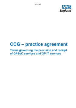 NHS England policy template 3