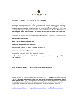 Mulberry*s Market - Mulberry`s Market