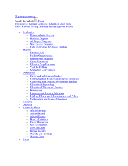 Department of Educational Theory and Practice