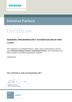 ingener&iacute;a, programmaci&oacute;n y automatizaci&oacute;n de fene