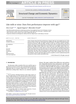 Like milk or wine: Does firm performance improve with age?