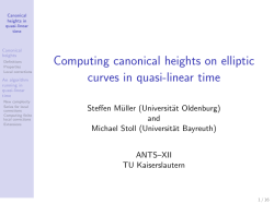 Computing canonical heights on elliptic curves in quasi