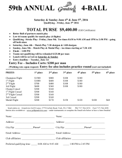 42nd annual grandview 4-ball