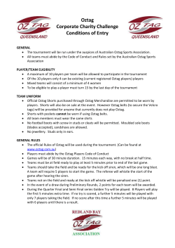 Oztag Corporate Challenge