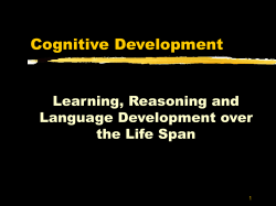 Fundamental Issues in Developmental Psychology