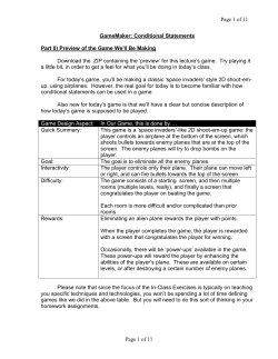 Comparison operators