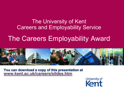 Location of the Careers Centre