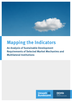 Mapping the Indicators: An Analysis of