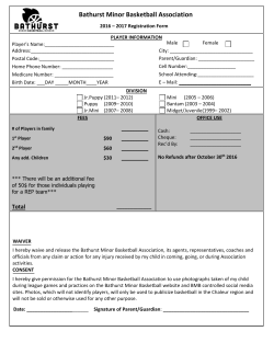 Moncton Kiwanis Minor Basketball Association