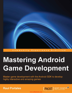 Mastering Android Game Development
