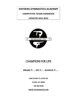 team parents - Haydens Gym