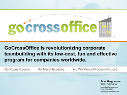 GoCrossOffice is revolutionizing corporate