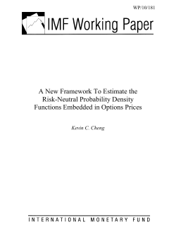 A New Framework To Estimate the Risk-Neutral Probability
