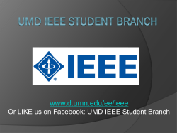 IEEE UMD Student branch - University of Minnesota Duluth