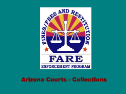 ARIZONA FARE