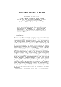 Unique perfect phylogeny is NP-hard