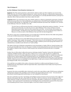 Title VII Subpart B - Missouri Coalition Against Common Core