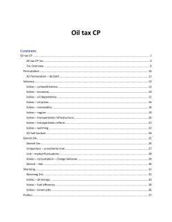 Oil tax CP - Debate Central