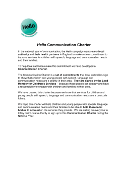 Hello Communication Charter