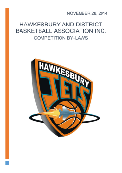 Hawkesbury and district basketball association INC.